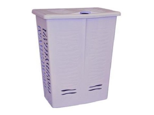 Корзина для белья Aqua 42 л йогуртовый